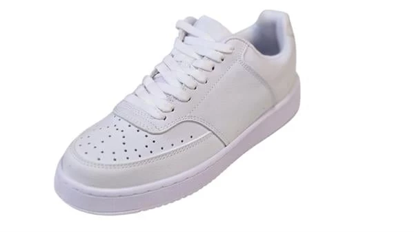Günlük Unısex Sneaker Ayakkabı  - Renk : Beyaz, Beden : 43