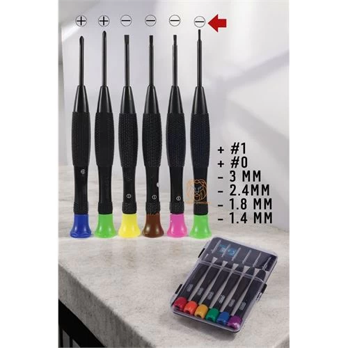 Modacar Torx Tornavida Seti Saat Elektronik Telefon Tamir Tornavidası