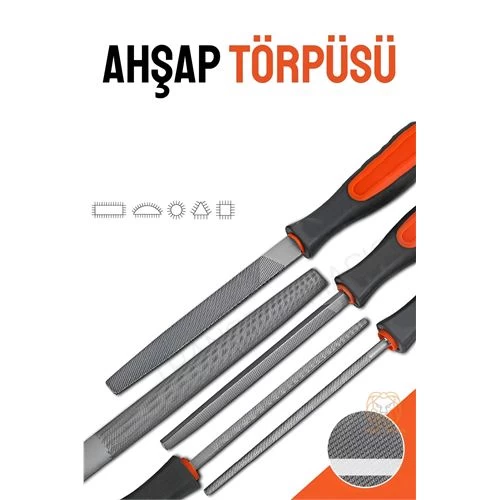 Modacar Ahşap Törpüsü 5 Model Ahşap Törpü Seti