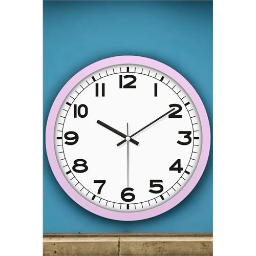 Modacar Duvar Saati Klasik 31 Cm Lİla