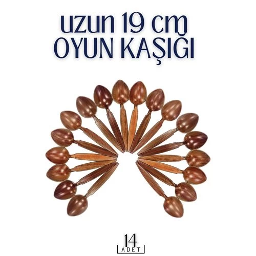 Modacar Uzun Oyun Kaşığı 14 Adet