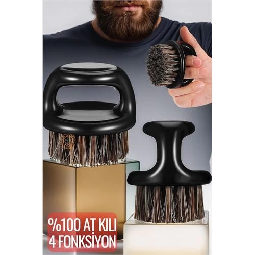 Modacar At Kılı Sakal Tarama Tıraş Temizlik Fırçası Absolute Professional
