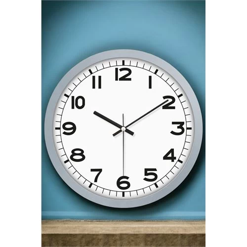 Modacar Duvar Saati Klasik 31 Cm Grİ