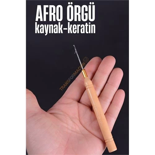 Modacar Afro Örgü İğnesi Saç Kaynak Keratin Tığı