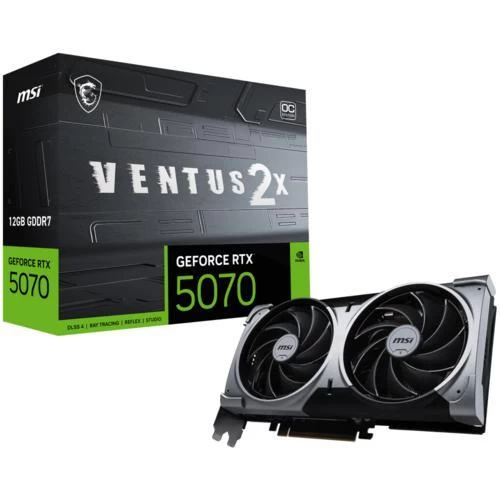 Geforce Rtx 5070 12g Ventus 2x Oc Gddr7 192bit 3xdp Hdmi