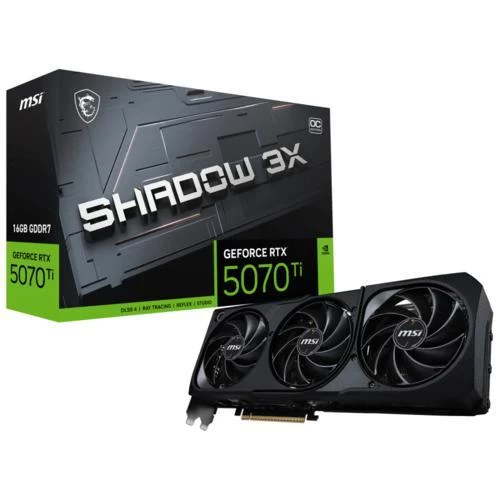 Msi Geforce Rtx 5070 Ti 16g Shadow 3x Oc Vga