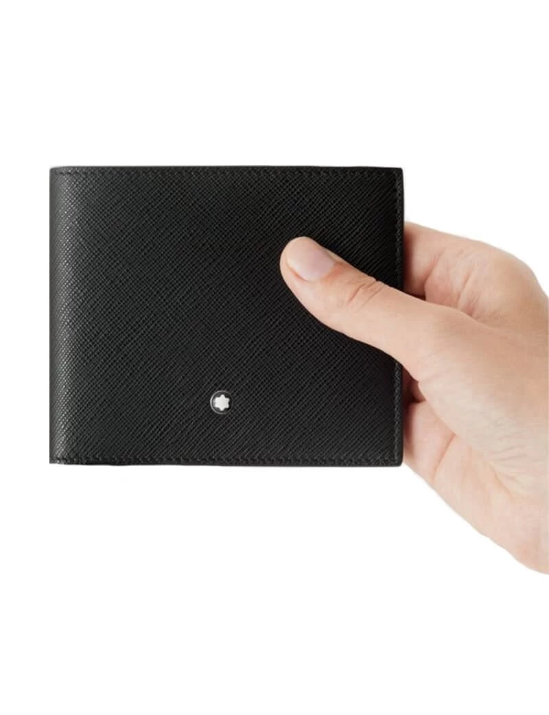 130317 Mont Blanc Sartorial 8 Cc Siyah Cüzdan