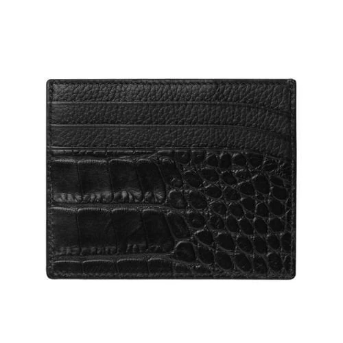 118762 Mont Blanc Meisterstück 6cc Siyah Kredi Kartlık