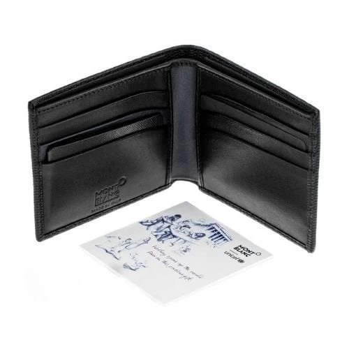 116311 Mont Blanc Siyah Deri Cüzdan