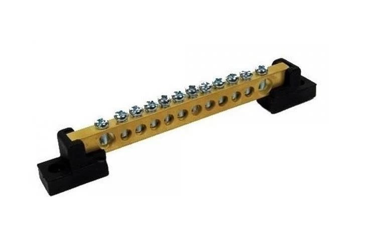 Mutlusan Ayaklı Pano Topraklama Klemensleri 80a 10delikli