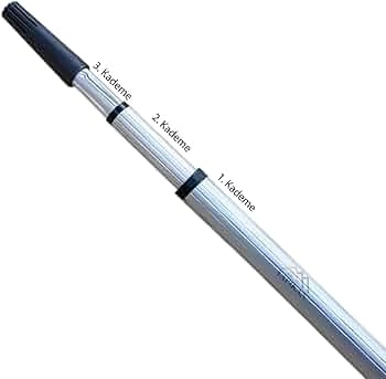 Metal Teleskopİk Sirik 3 Kademe 6 Mt