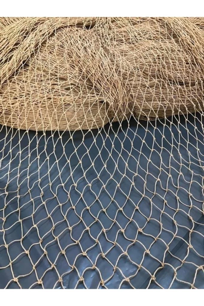 Karadeniz Balık Ve Dekoratif Kalın Balık Ağı 2,5x2,5mt-jüt