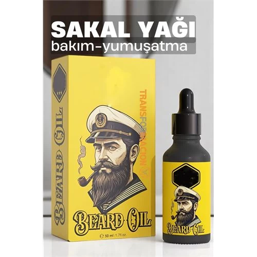 Modacar Sakal Bakım Yağı - Nemlendirici Sakal Yağı Sakal Yumuşatıcı 50 Ml