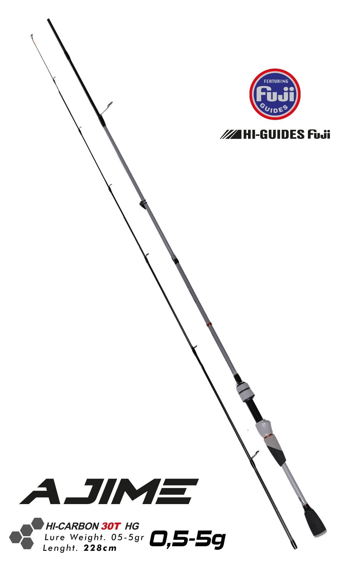 Fujin Ajime 228cm 0.5-5gr Lrf Kamışı Faj-762ul