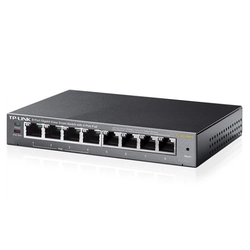 Tp-link Tl-sg108pe 8port 10/100/1000 YÖnetİlebİlİr Poe Switch