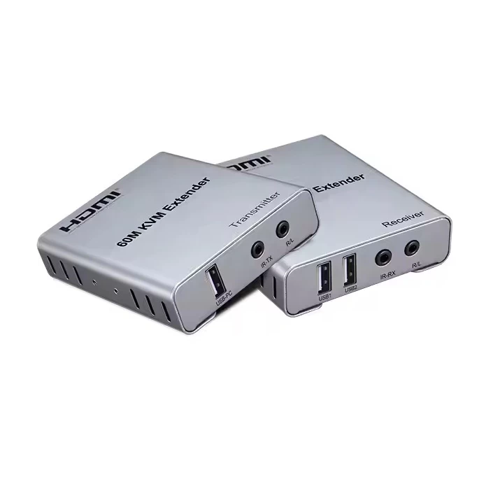 Ezcool Ez-2010ex 60mt Hdmi Usb Kvm Extender 1080p