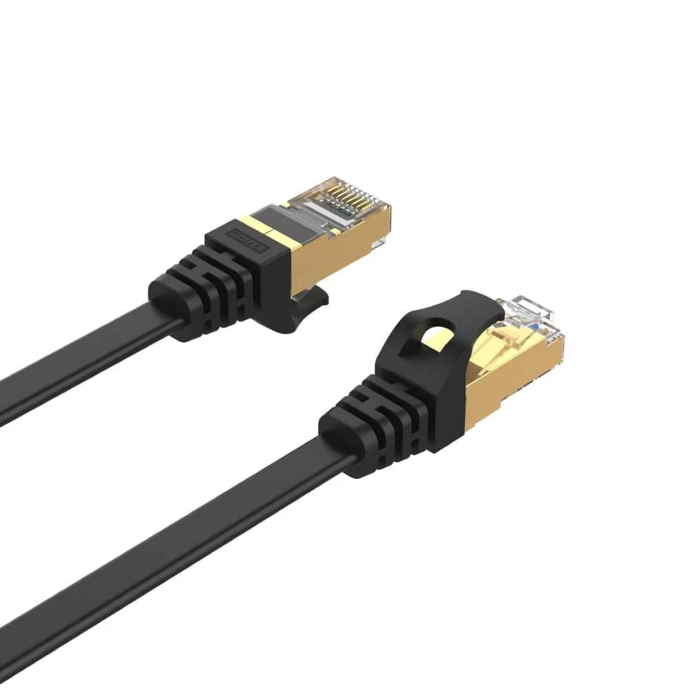 Unitek Cat7 Patch Kablo 2mt Flat 10gbps (c1897bk-2m)