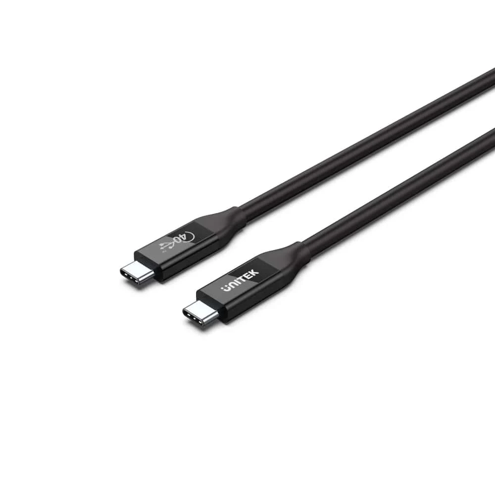Unitek Usb4 Thunderbolt Kablo 0.8mt 40gbps, 8k&60hz,100w (c14100bk-0.8m)
