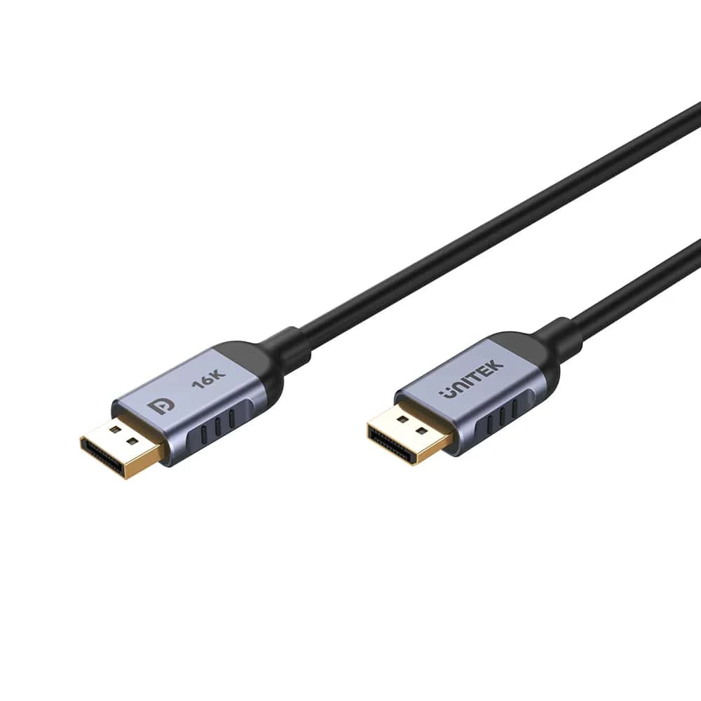 Unitek Display Port 2.1 %100 Bakir 2mt 16k&60hz (c1626gy01-2m)