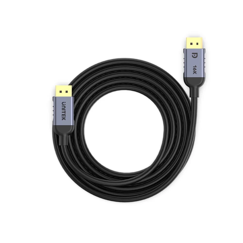 Unitek Display Port 2.1 %100 Bakir 2mt 16k&60hz (c1626gy01-2m)