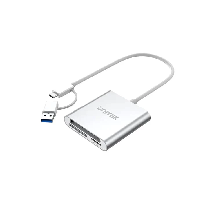 Unitek Usb-c/a To Hafiza Kart Okuyucu Sd/cf/micro Sd 5gbps (y-9313d)