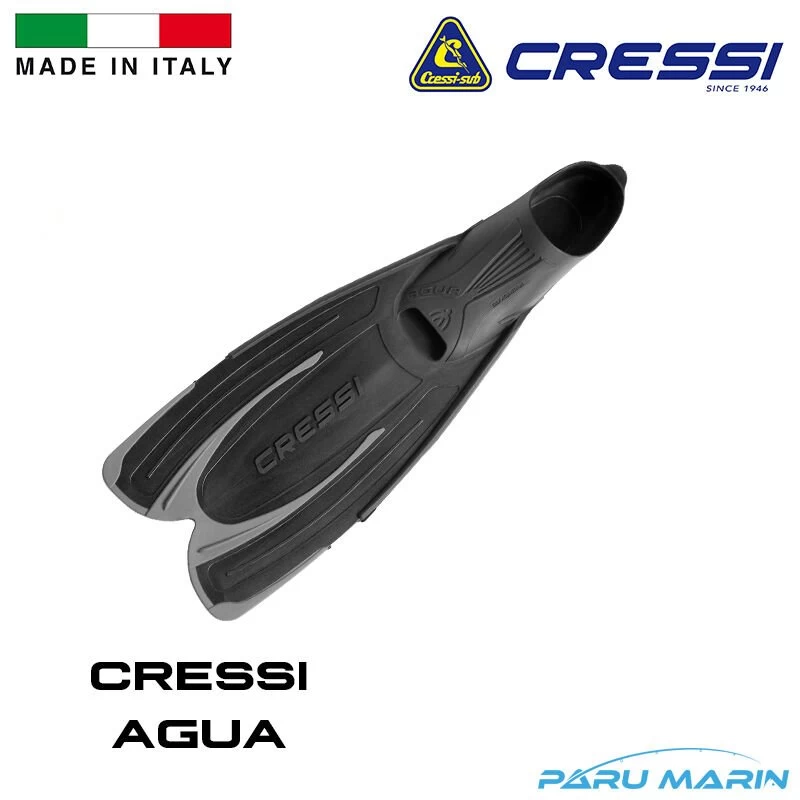 Cressi Agua Yüzme Ve Dalış Paleti Black