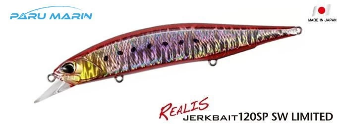 Duo Realis Jerkbait 120sp Sw Dpa0384 / Fire Sardine