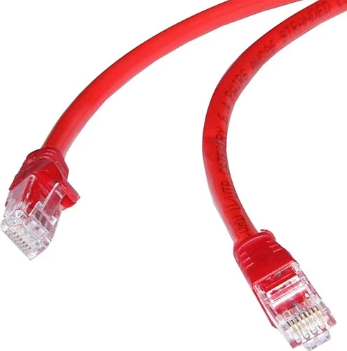 Flaxes Fnk-6003k Cat6 30cm 23awg Kirmizi Network Kablo