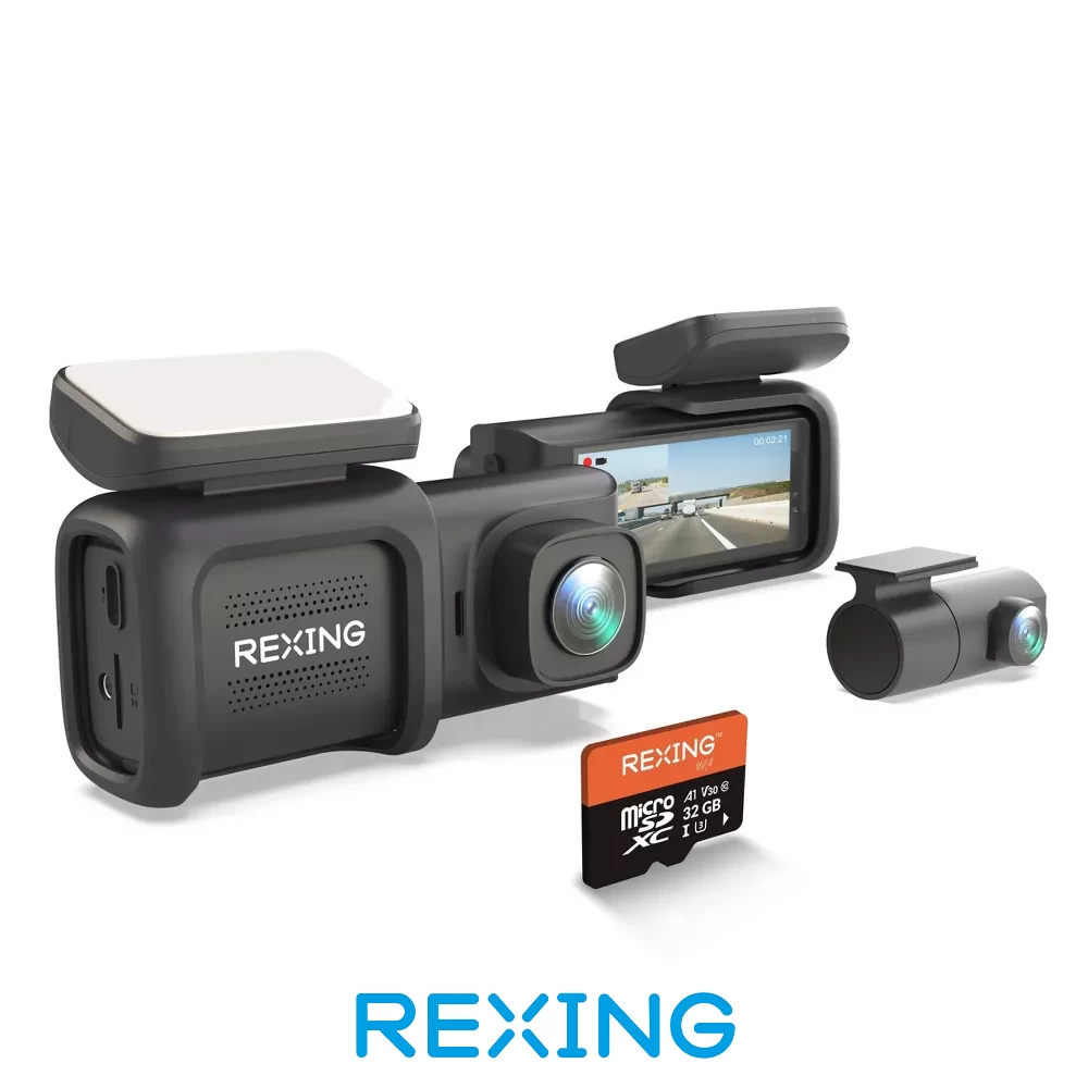 Rexing Dt2 Fhd 1080p Arac Kamerasi + 32gb Sd Kart