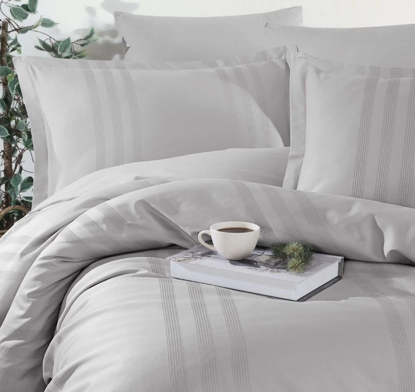 Clasy Melkor Çift Kişilik Ranforce Nevresim Takımı V7 A.gri