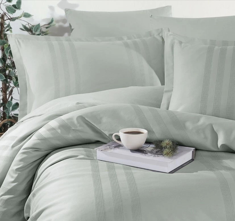 Clasy Melkor Çift Kişilik Ranforce Nevresim Takımı V9 Adaçayı