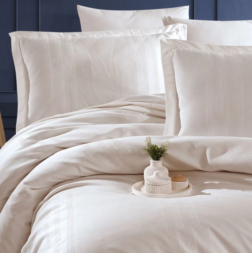 Clasy Melkor Çift Kişilik Ranforce Nevresim Takımı V8 Taş