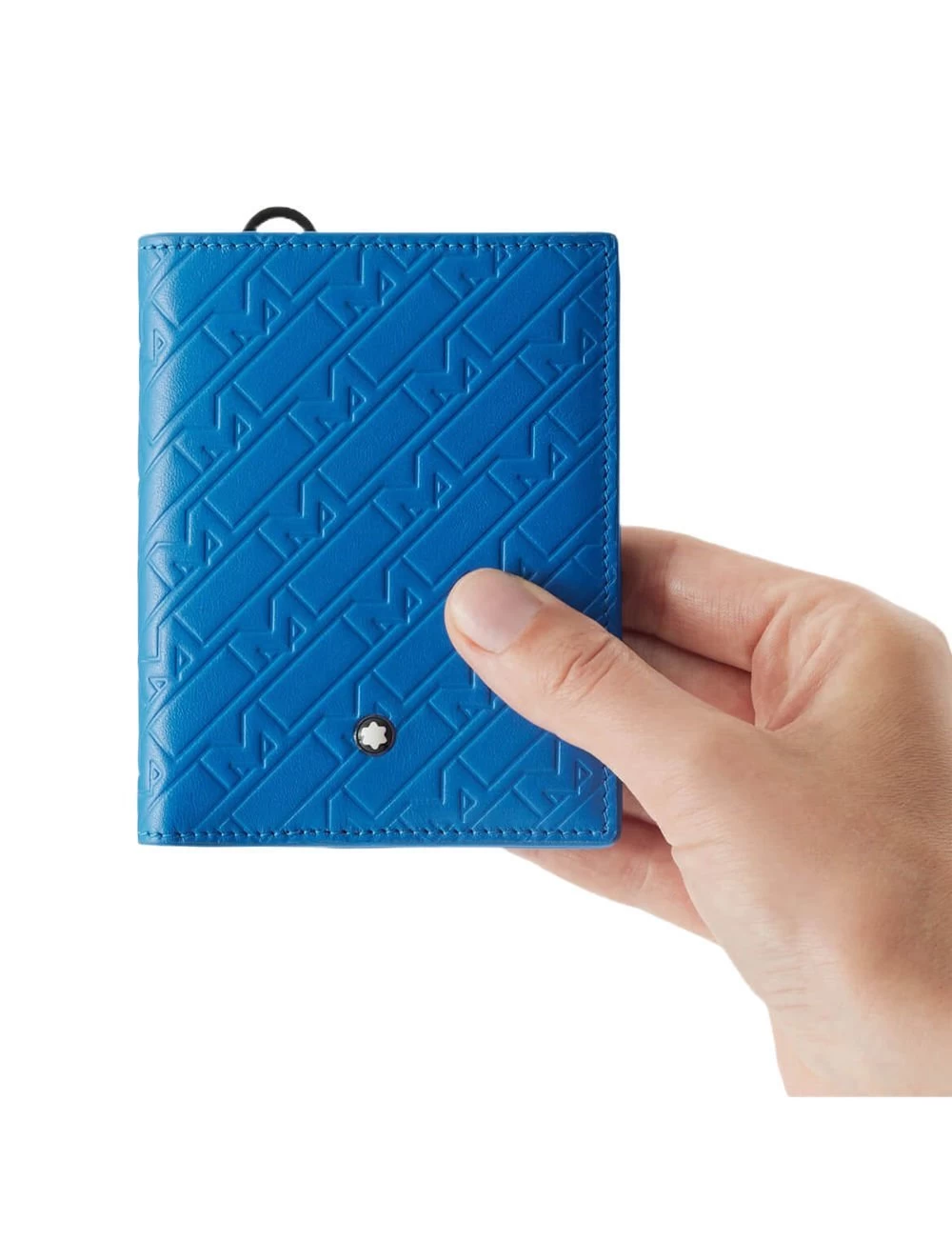 130026 Mont Blanc M_gram Mavi 6 Cc Cüzdan