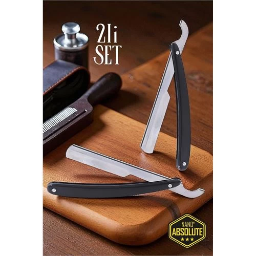 Modacar Berber Usturası - 2 Adet Türk Tipi Berber Tıraş Usturası