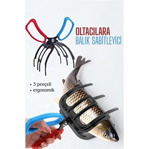 Modacar Balıkçılar İçin Balık Sabitleyici - Oltadan Kolay Balık Çıkarma Makası