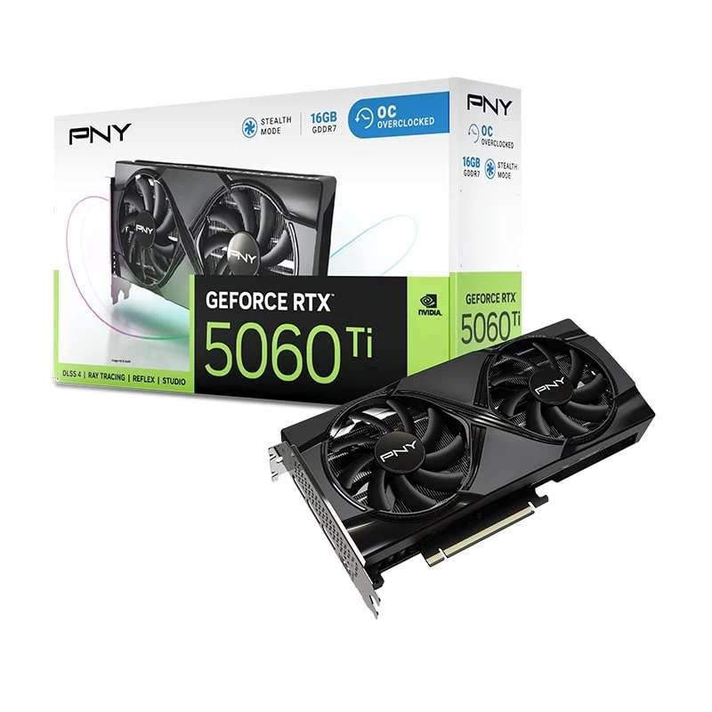 Pny Rtx 5060 Ti Oc 16 Gb 128 Bit Ekran Kartı (vcg5060t16dfxpb1-o)