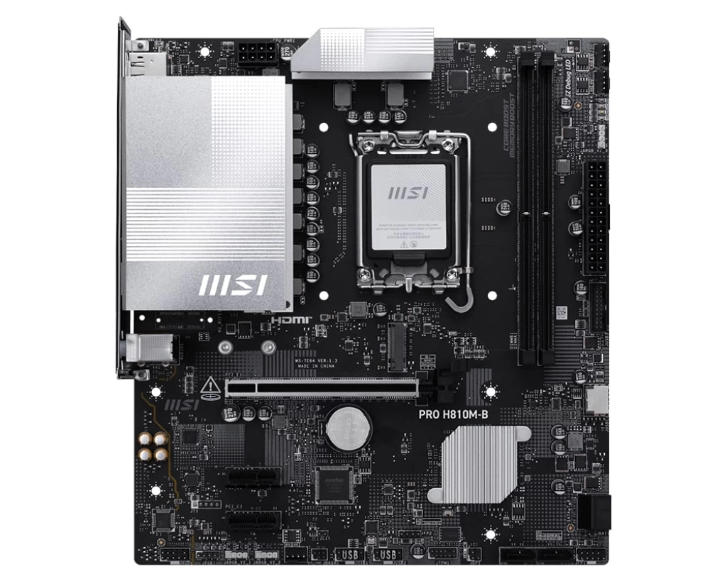 Msi Pro H810m-b Ddr5 6400mhz (oc) M.2 Matx 1851p