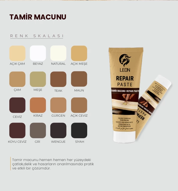 Leon Beyaz Tamİr Macunu 125 Ml