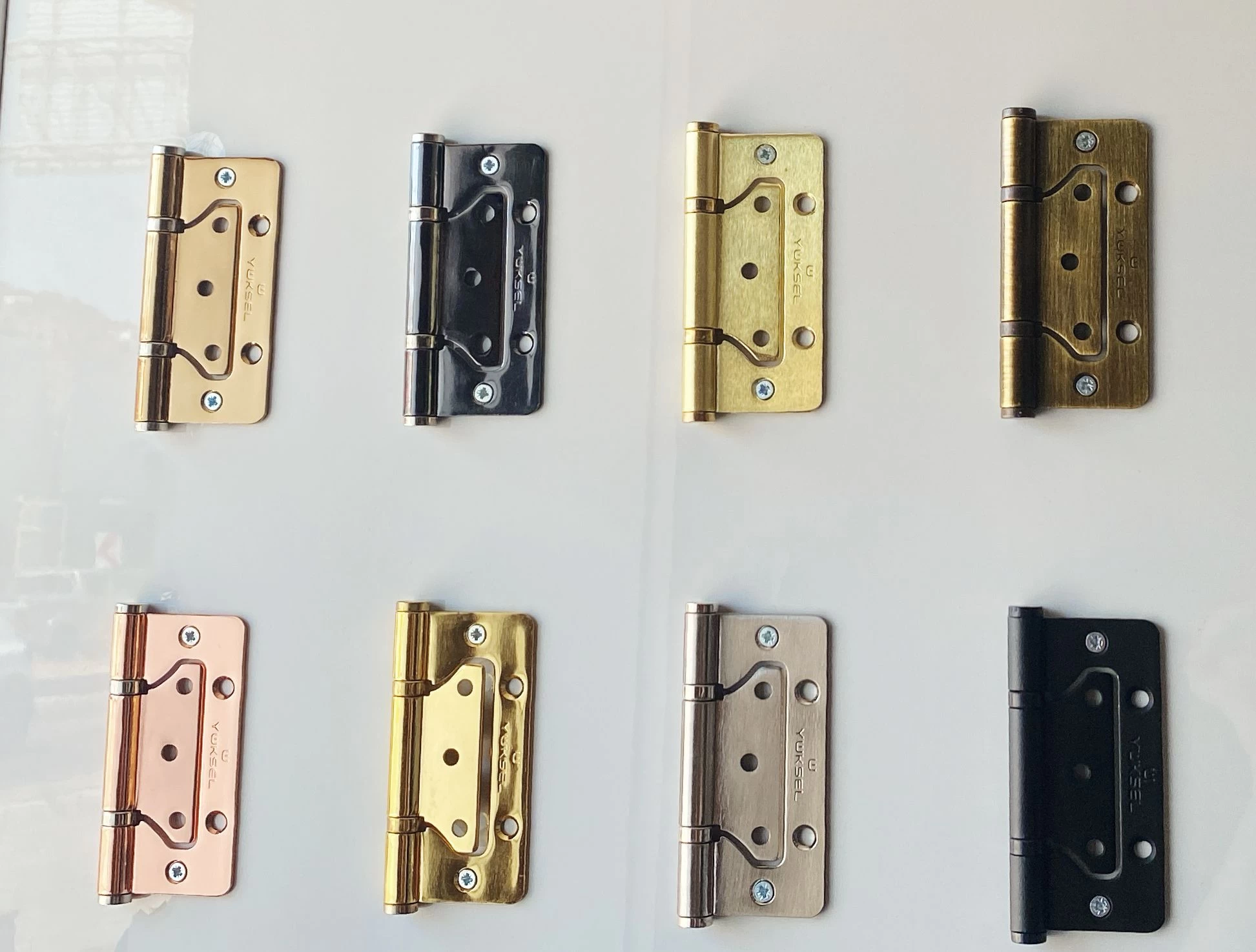 YÜksel Çelİk 10 Cm Kelebek YÖnsÜz MenteŞe Antİk 2,5 Mm (25)