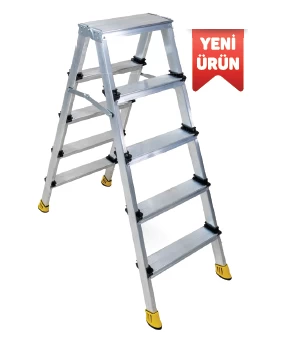 SeÇkİn Çİft ÇikiŞli AlÜmİnyum Merdİven 3+3
