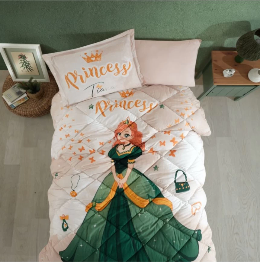Clasy Tek Kişilik Ranforce Genç Desen Yorgan Seti Tiana