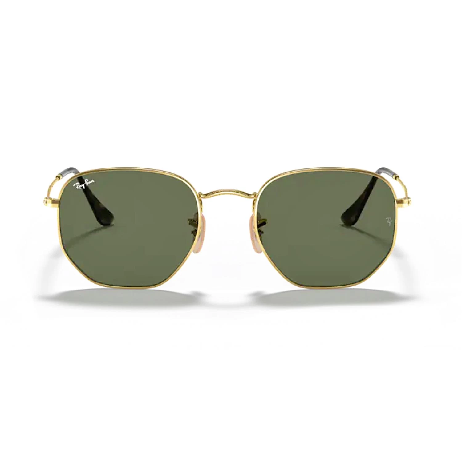 Ray-ban Rb 3548n 001 51 Unisex Gold Metal Geometrik Güneş Gözlüğü