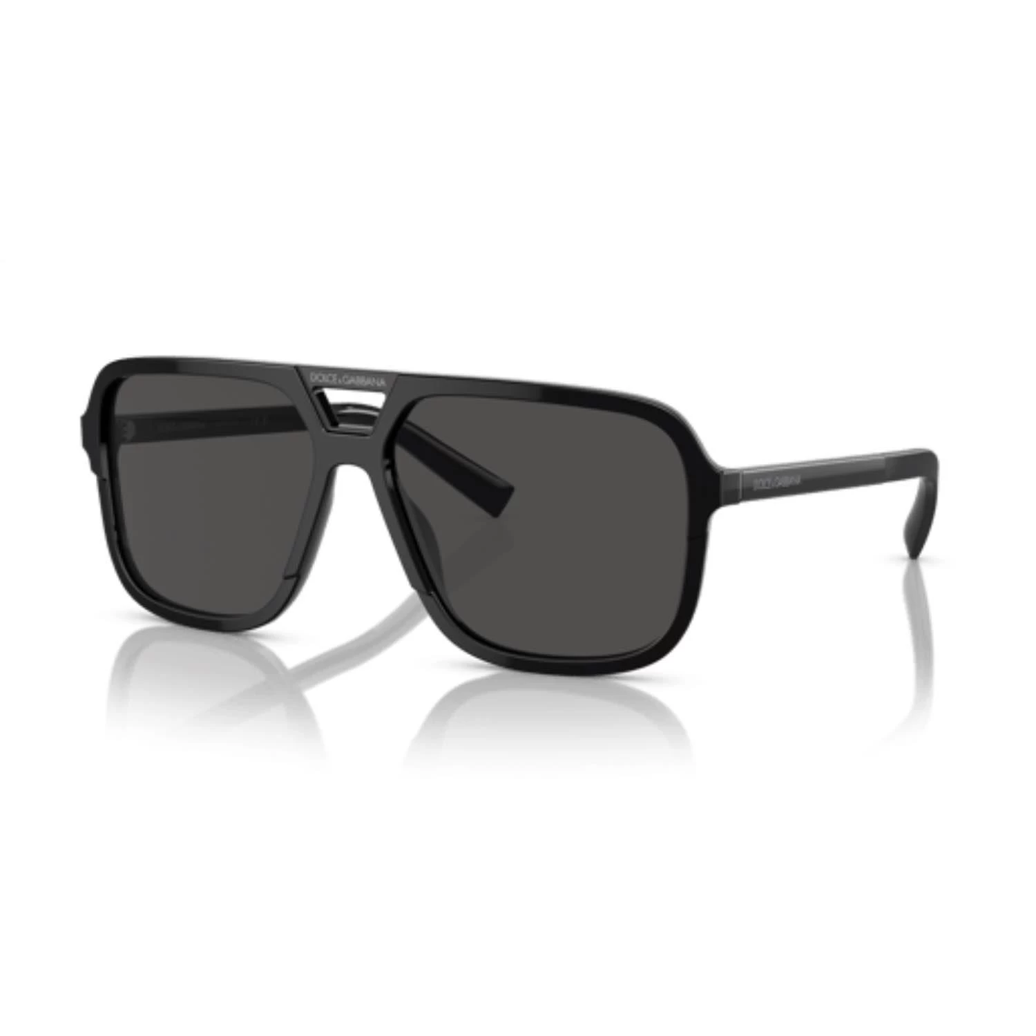 Dolce Gabbana Dg 4354 50187 58 Erkek Siyah Kare Güneş Gözlüğü