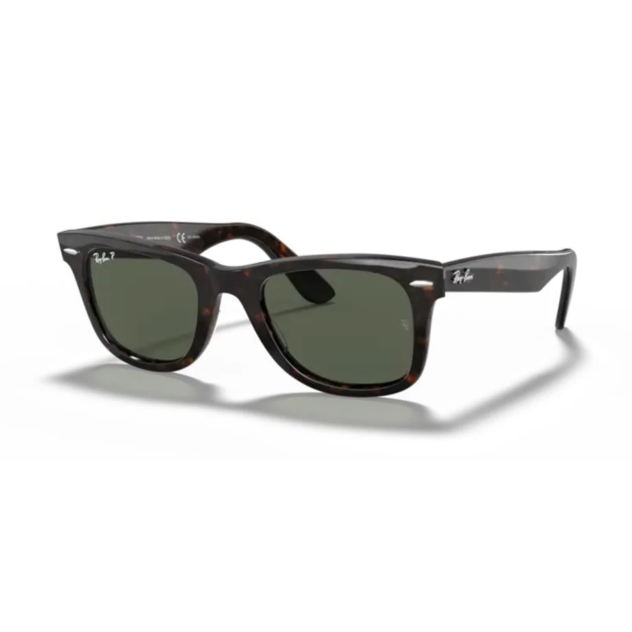 Ray-ban Rb 2140 90258 50 Wayfarer Polarize Unisex Kırçıllı Kahverengi Kemik Güneş Gözlüğü