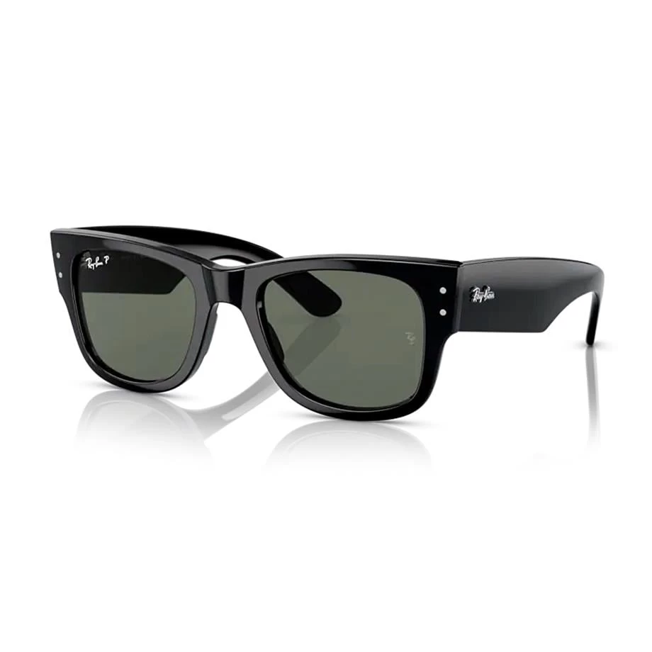 Ray-ban Rb 0840s 90158 51 Mega Wayfarer Polarize Unisex Siyah Kemik Güneş Gözlüğü