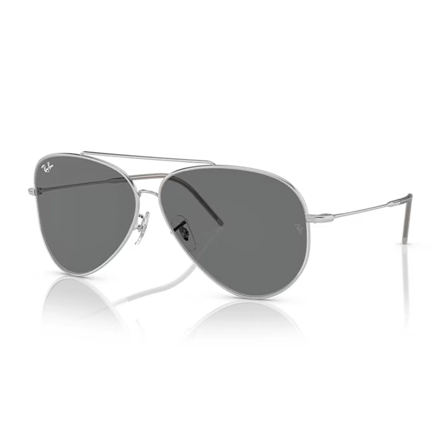 Ray-ban Rbr 0101s 003gr 59 Aviator Reverse Unisex Gümüş Damla Güneş Gözlüğü