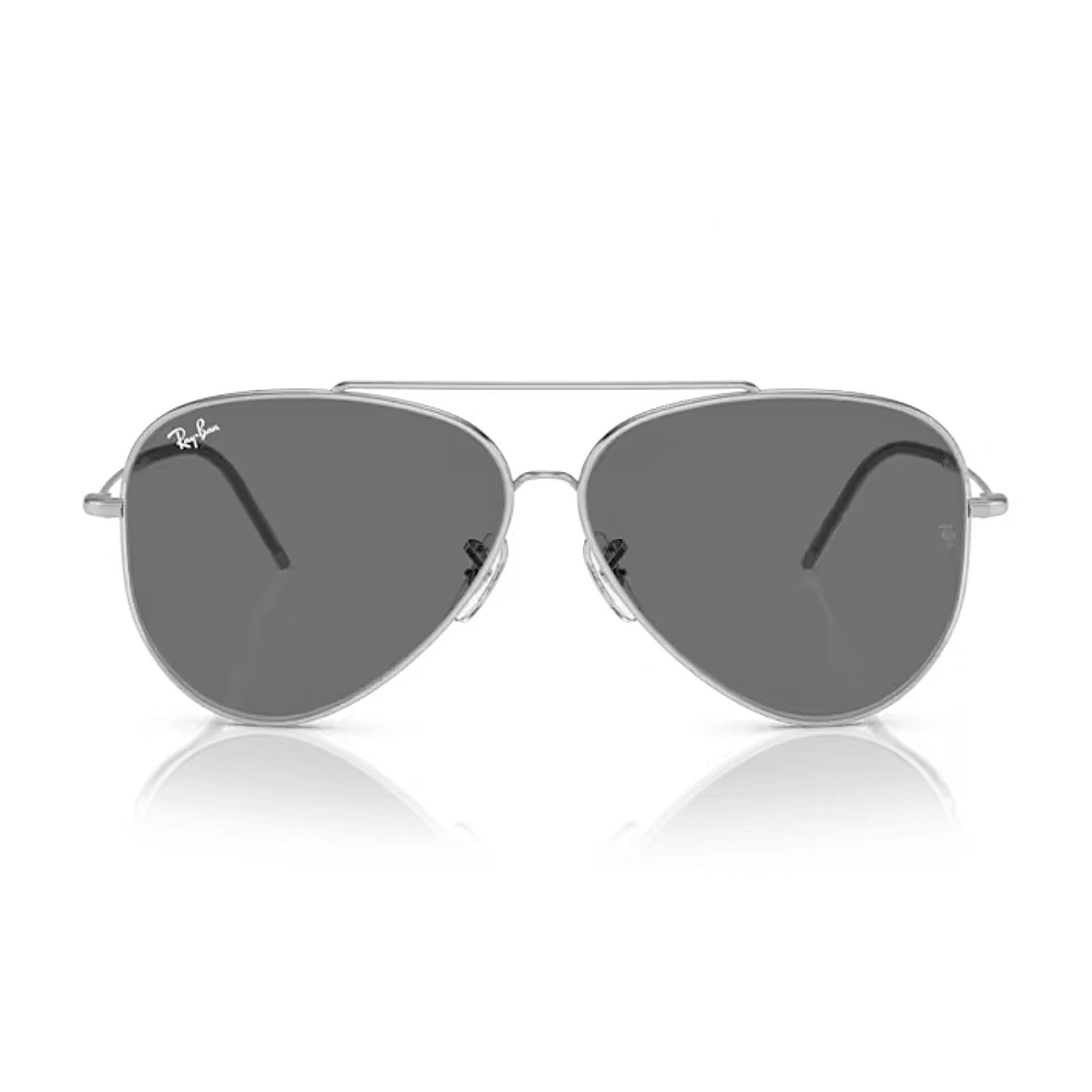 Ray-ban Rbr 0101s 003gr 59 Aviator Reverse Unisex Gümüş Damla Güneş Gözlüğü