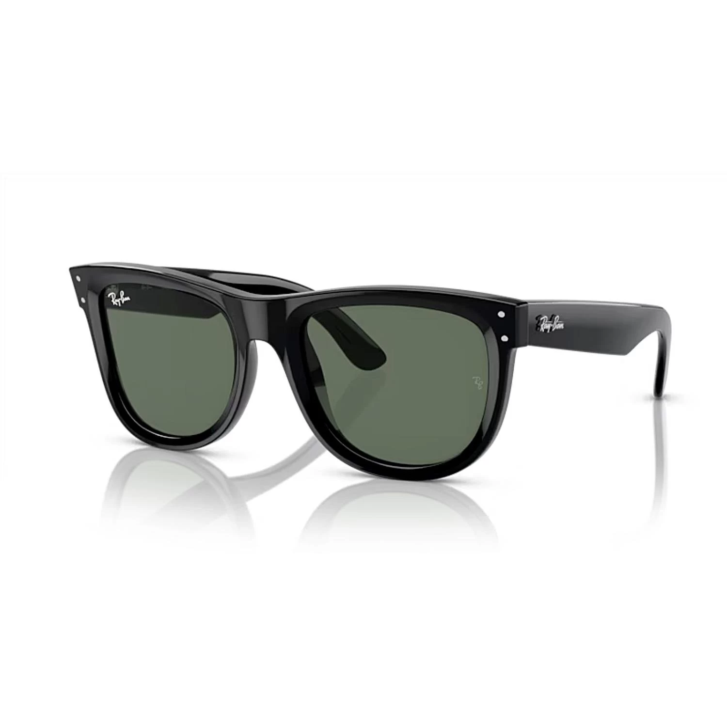 Ray-ban Rbr 0502s 6677vr 50 Wayfarer Reverse Unisex Siyah Kemik Güneş Gözlüğü