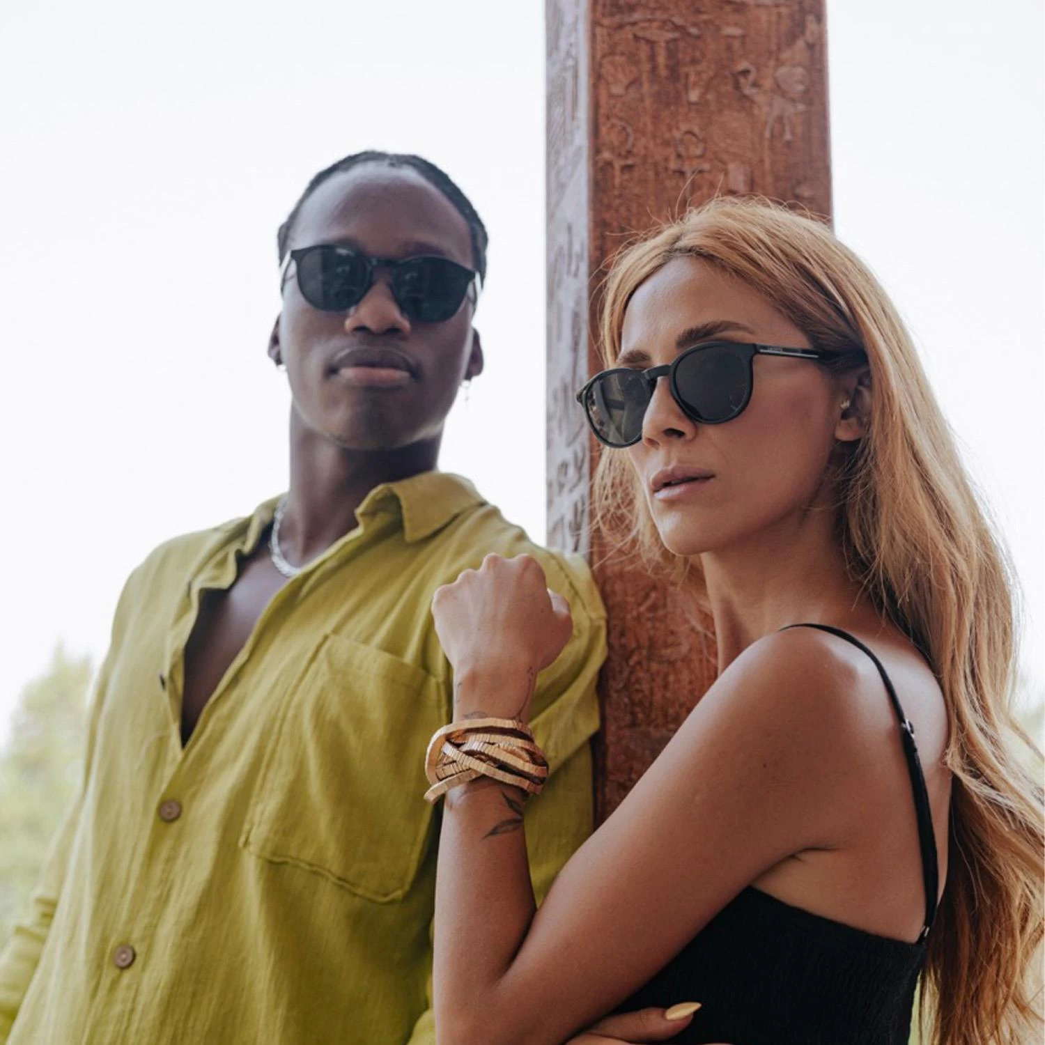 Lacoste L 916s 001 50 Unisex Yuvarlak Siyah Kemik Güneş Gözlüğü