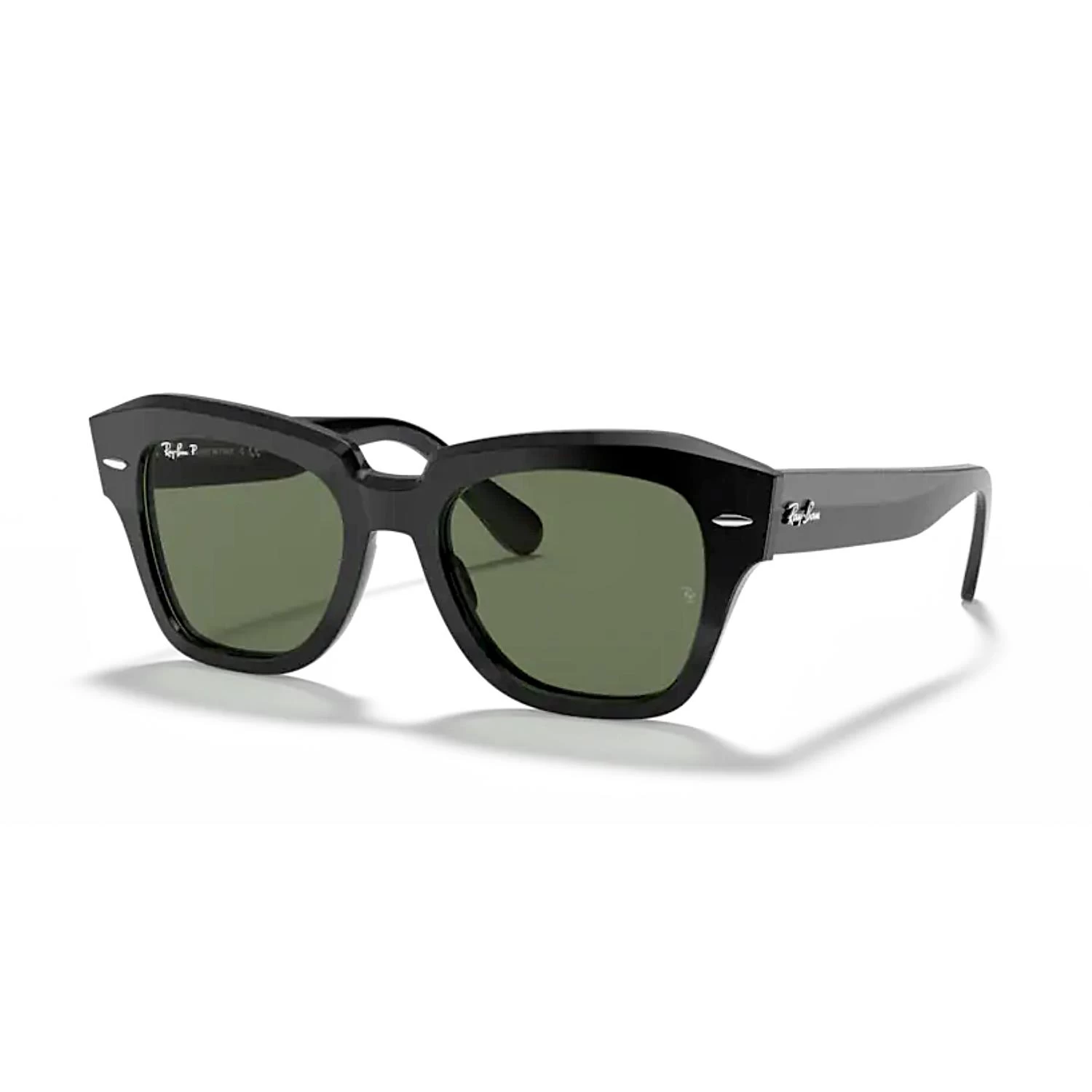 Ray-ban Rb 2186 90158 52 State Street Unisex Polarize Siyah Güneş Gözlüğü